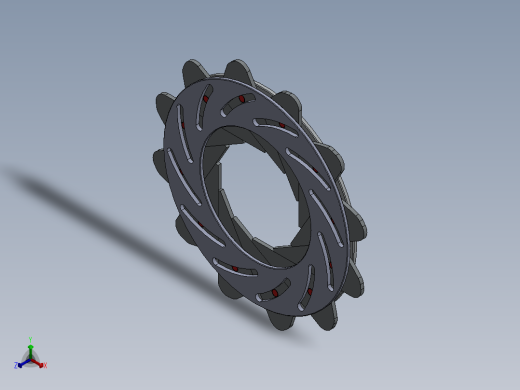 虹膜机构10正等轴测缩略图