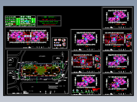深圳星河名居施工图