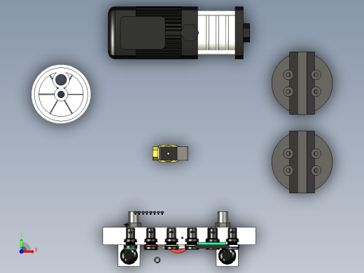 B2003899-100LPH RO 水处理机器前视缩略图