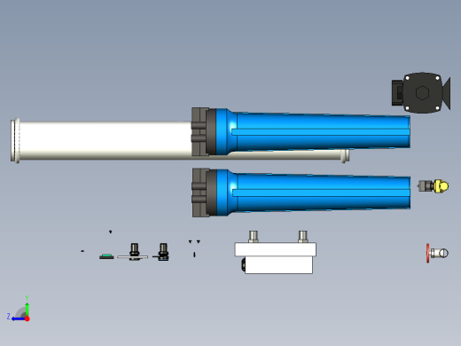 B2003899-100LPH RO 水处理机器右视缩略图