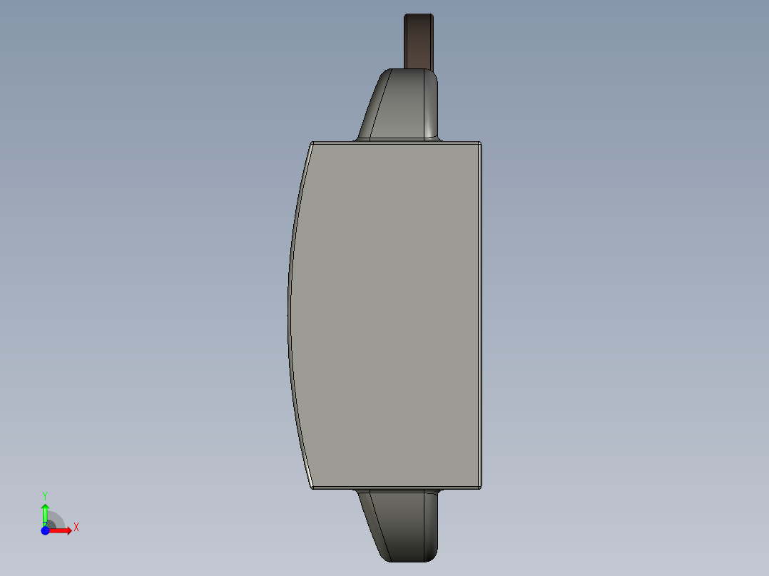 展示牌（视觉传达）前视图
