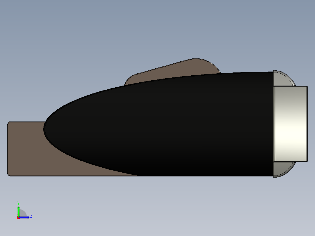 展示牌（视觉传达）左视图