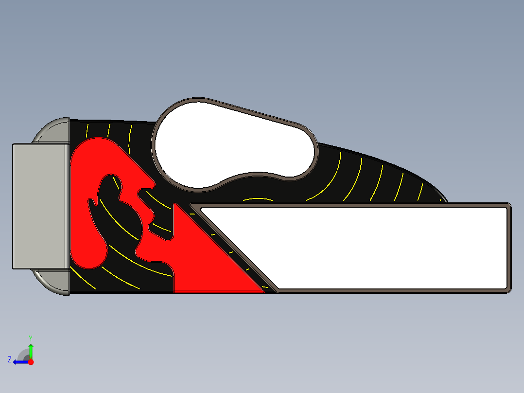 展示牌（视觉传达）右视图