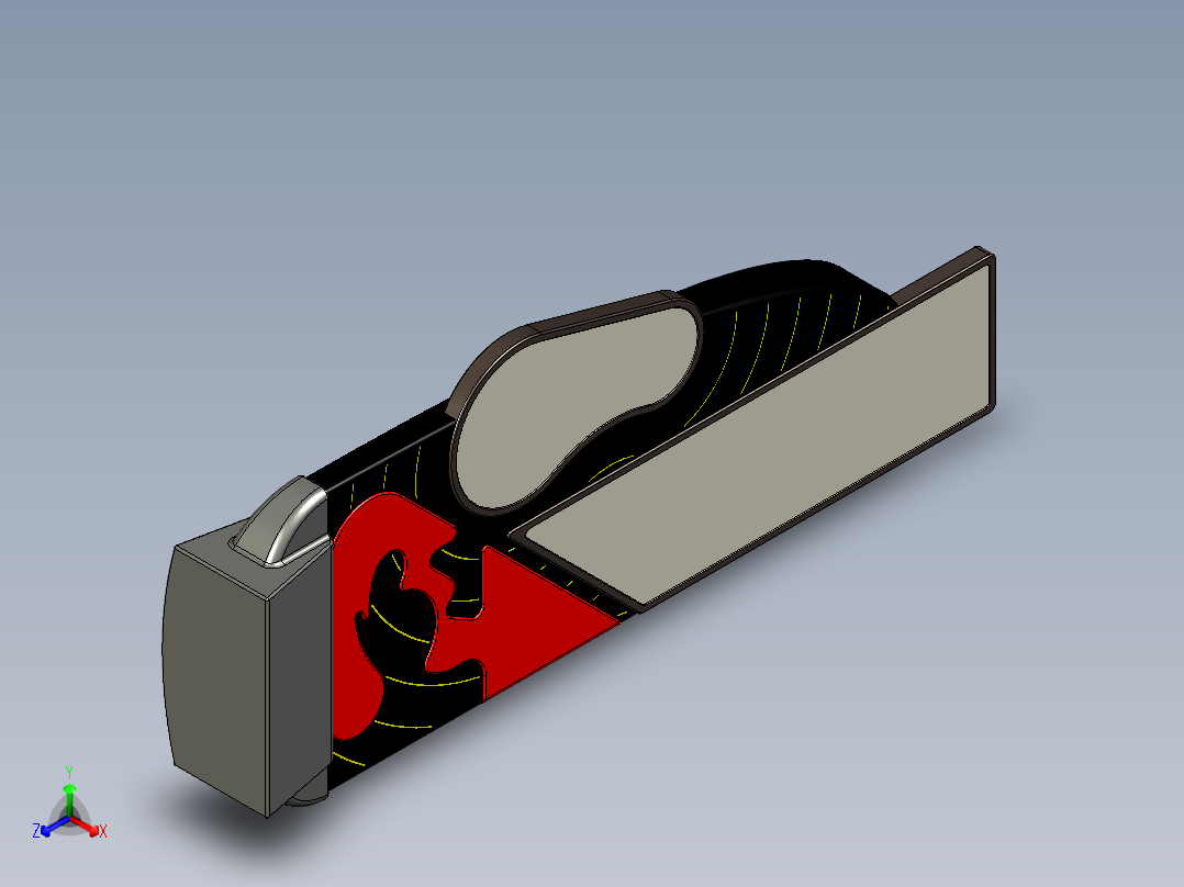 展示牌（视觉传达）正等轴测图