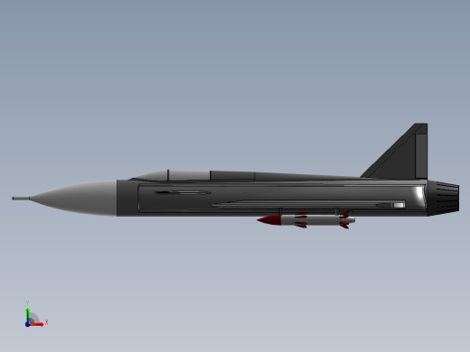 A2004197-新型战斗机前视缩略图