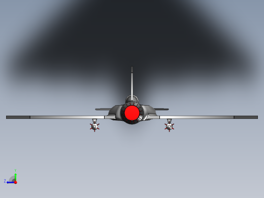 A2004197-新型战斗机右视缩略图