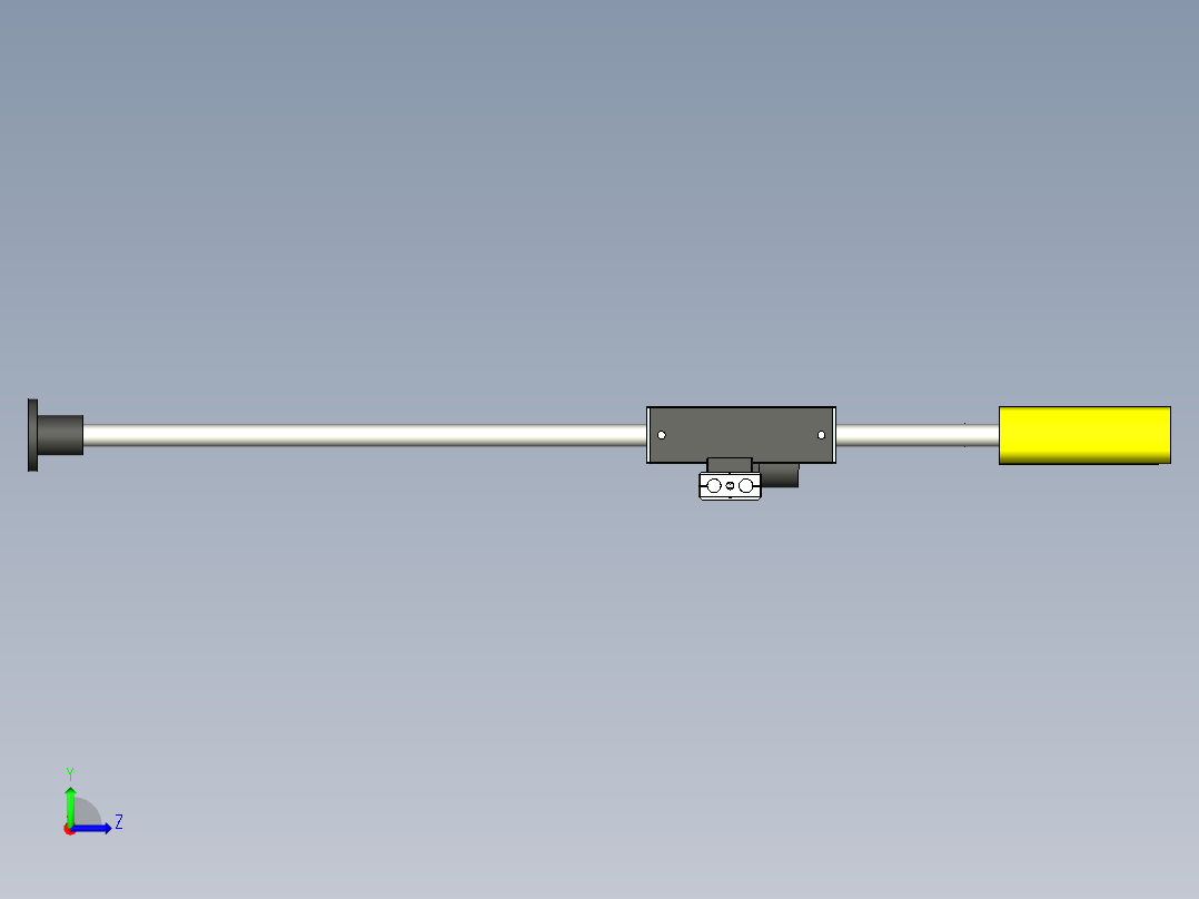 电动螺丝枪支架助力臂平衡臂 气动螺丝刀平衡器 电批风批固定支架2左视图