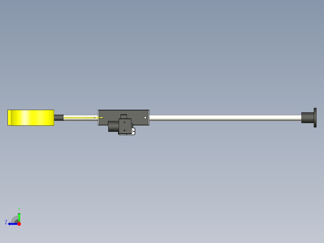 电动螺丝枪支架助力臂平衡臂 气动螺丝刀平衡器 电批风批固定支架2右视图