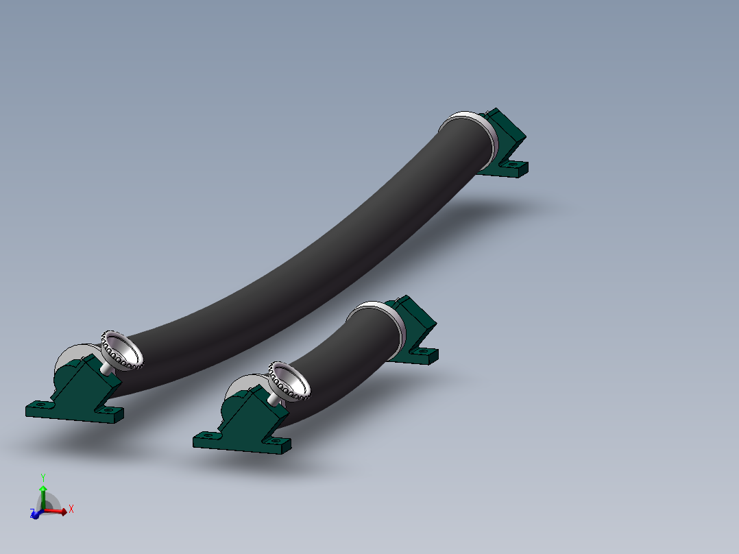 2款橡胶弯辊（弧形展平辊）