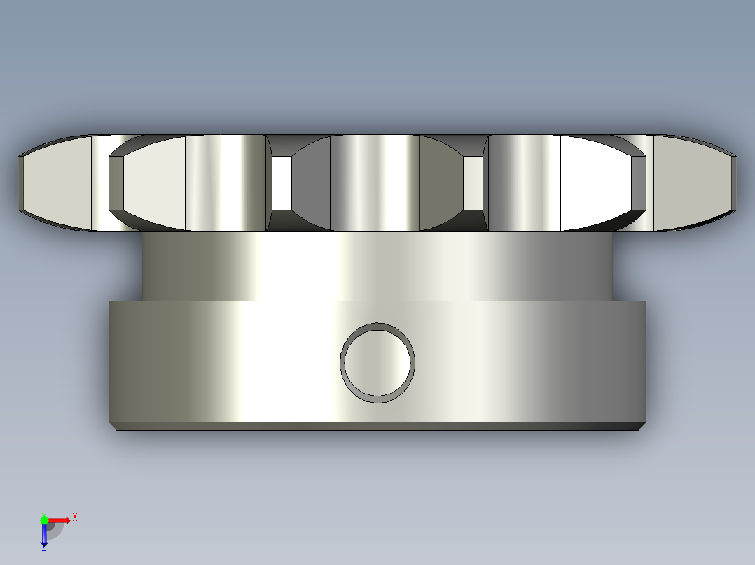 VLF11-40-12-D22链轮俯视图