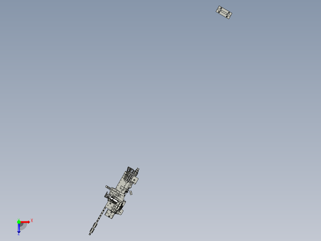M070-插拔SIM卡模组俯视图