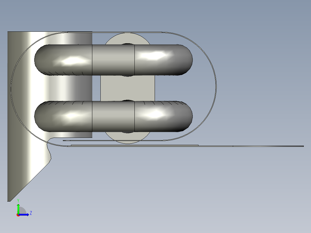 带胶布成品左视图