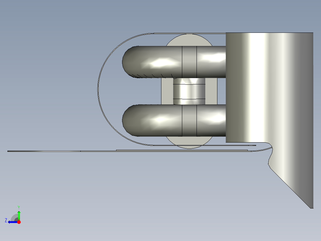 带胶布成品右视图