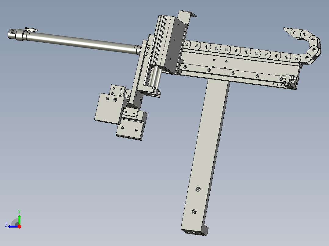 DH-拖动机器手右视图