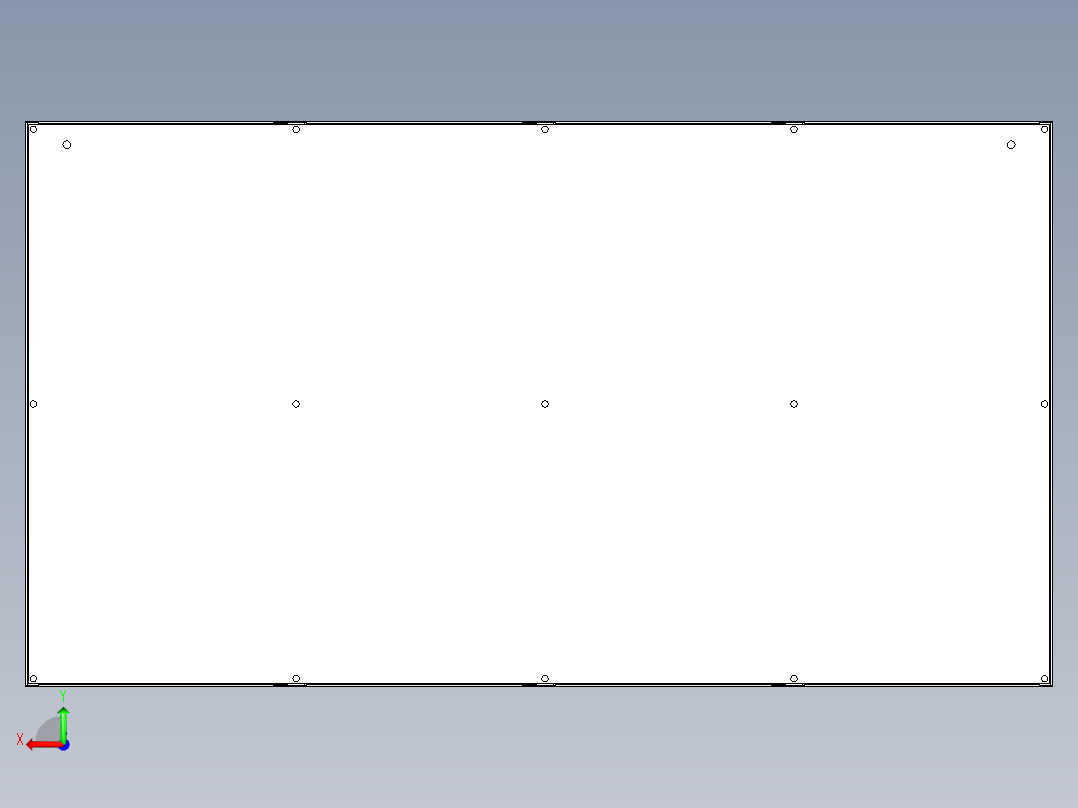 储物柜钣金柜后视图