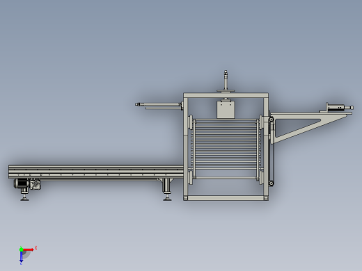 线圈升降供料机构XLXAMSLXASM俯视缩略图