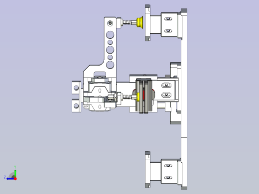 旋转真空往复循环取料机构设计右视缩略图