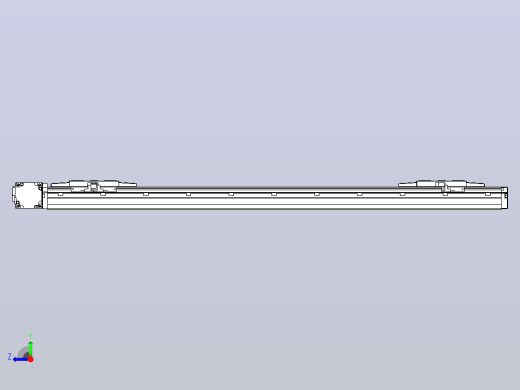 皮带直线轴双滑块型TPA-GCBS-120-P70-L300-DL-M20-N3右视缩略图