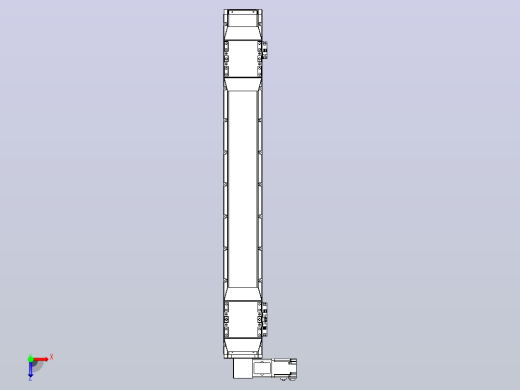 皮带直线轴双滑块型TPA-GCBS-120-P70-L300-DL-M20-N3俯视缩略图