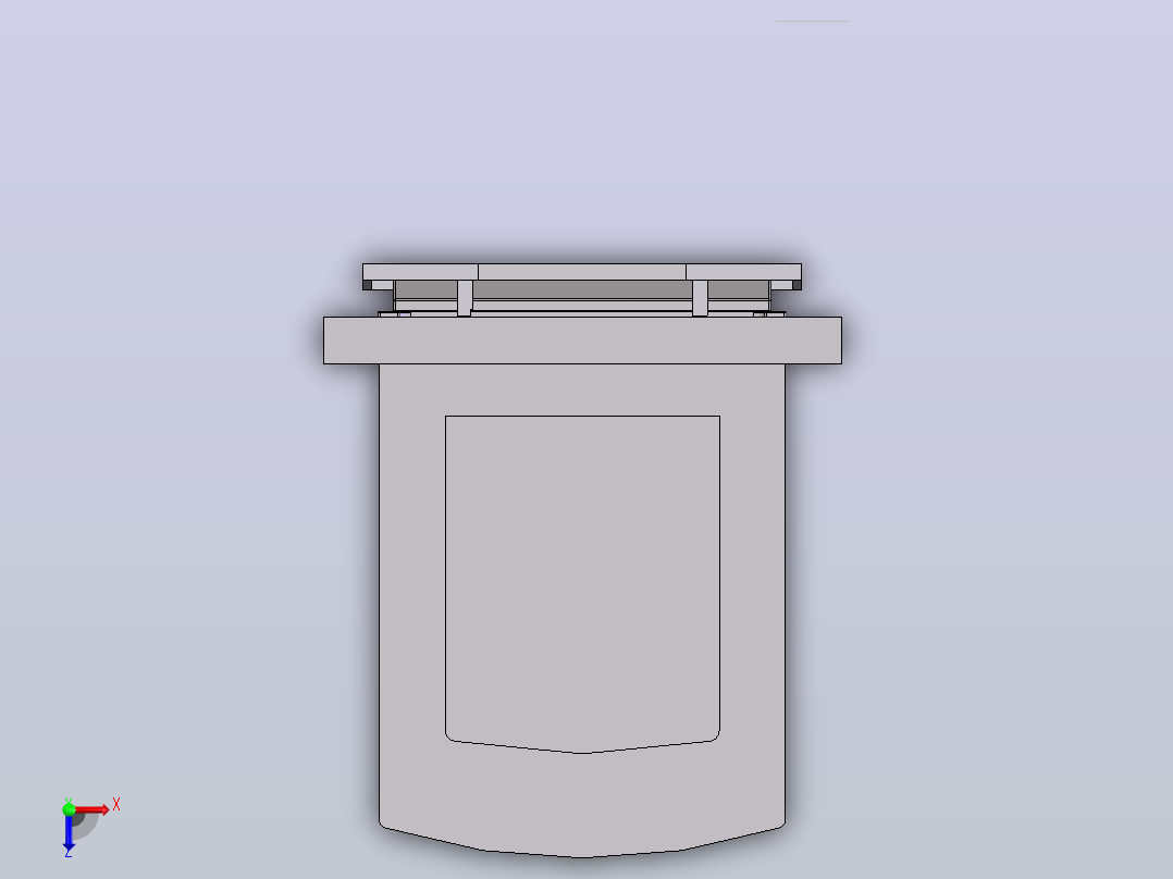 Loadport装载系统俯视图