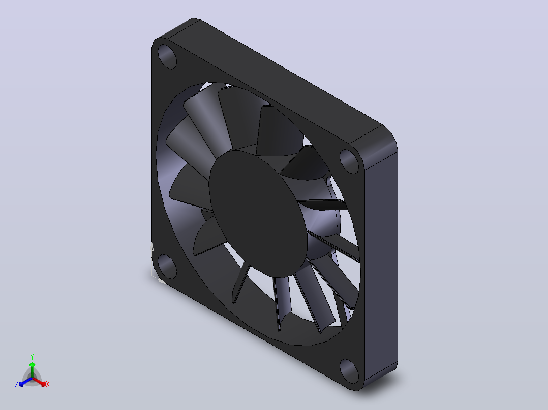 User Library-HW5110 - LARGE FAN_风扇正等轴测图