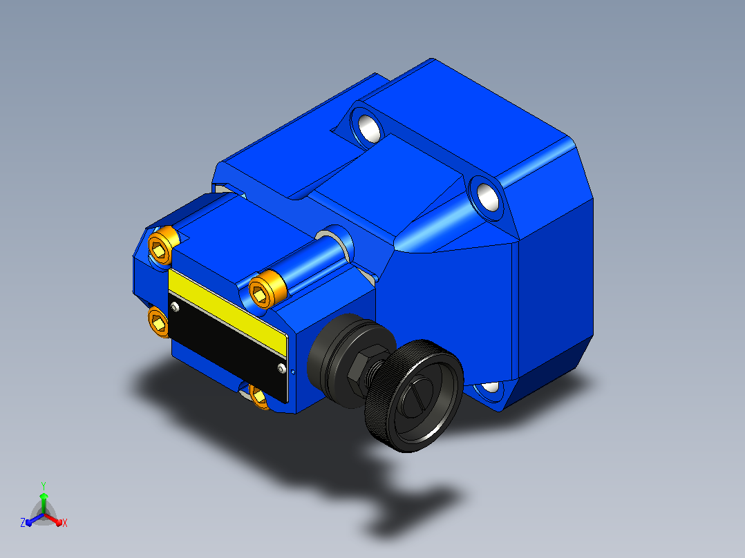 DZ20-1-5XJ先导式顺序阀主视图