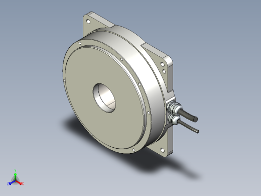 DD马达DD170-010FE正等轴测缩略图