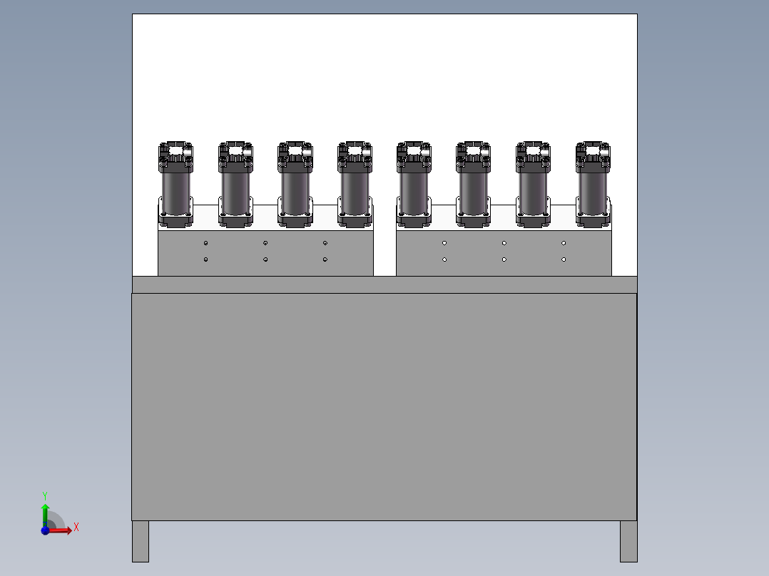 线圈漏铜测试夹具sw20前视图