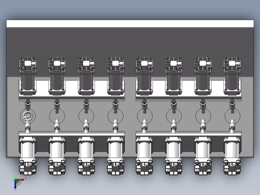 线圈漏铜测试夹具sw20俯视缩略图