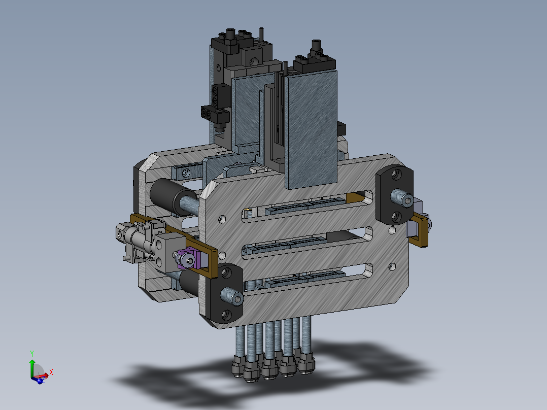 双向变距机构sw18可编辑