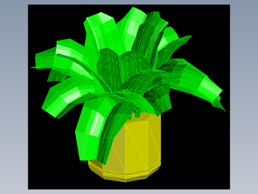 室内家具及植物三维模型四-HH014