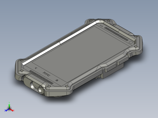 HTC像战斗机的手机壳