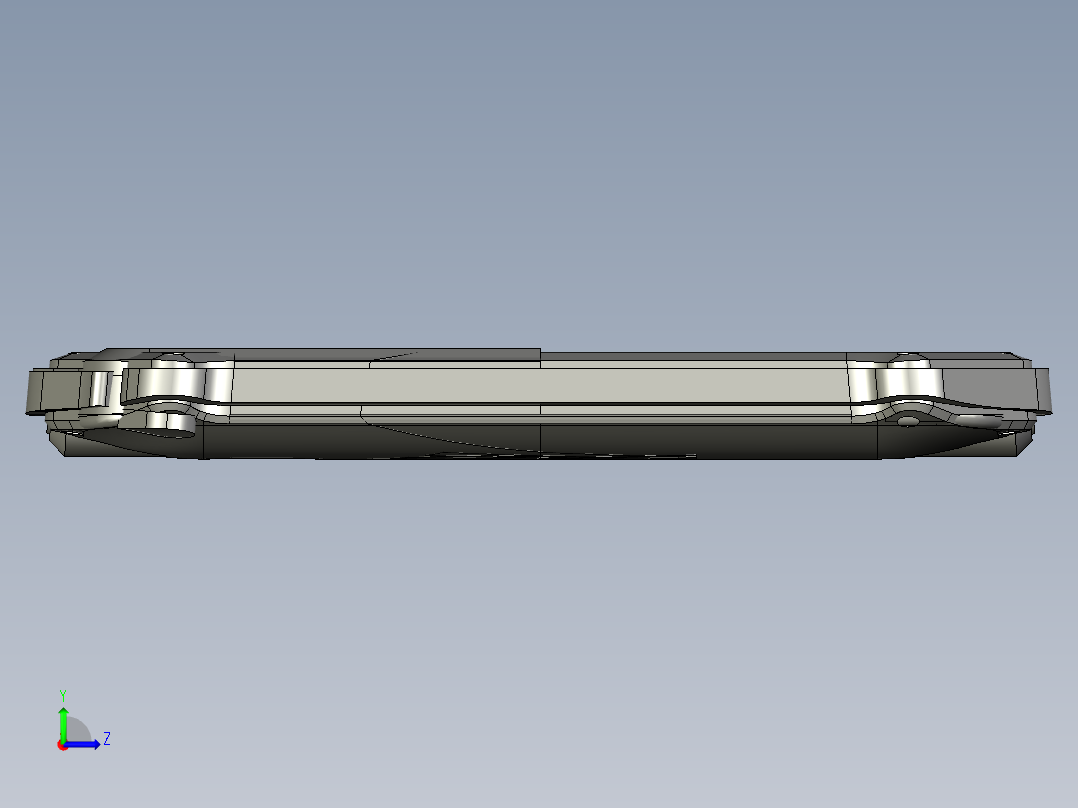 HTC像战斗机的手机壳左视图