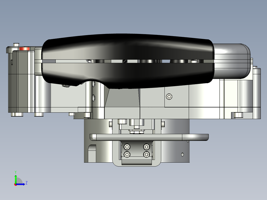 F1模拟赛车方程式方向盘左视图