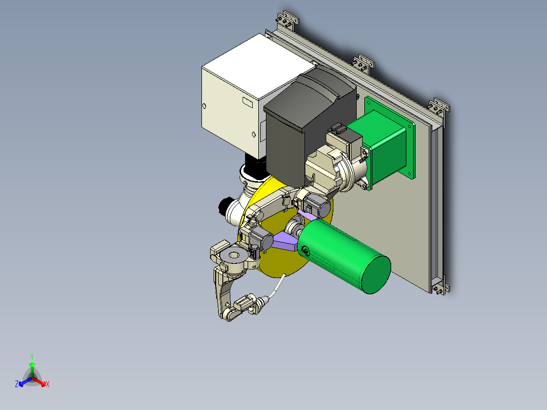 C7_柔性卡盘焊接机器人系统