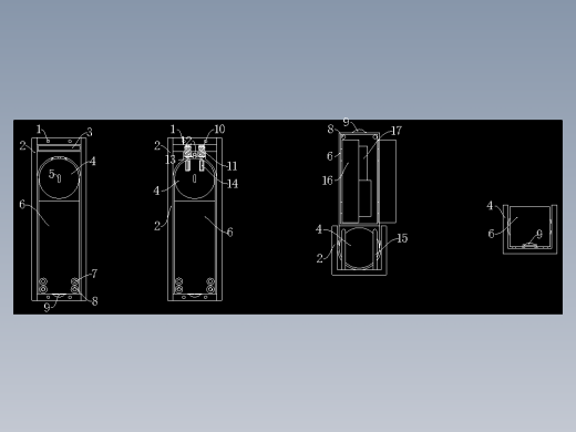 自动窗用电机快拆装置