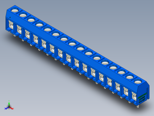 DEGSON DG306 系列 5.0 接线端子-DG306-5.0-16P-12-00AH