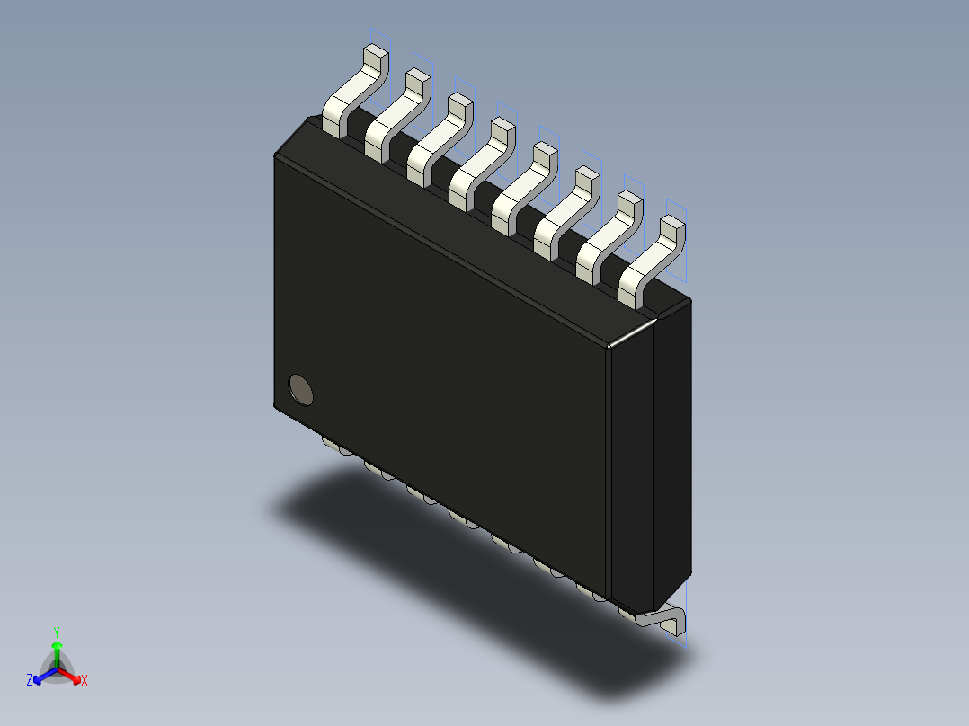 MS-013AA正等轴测图