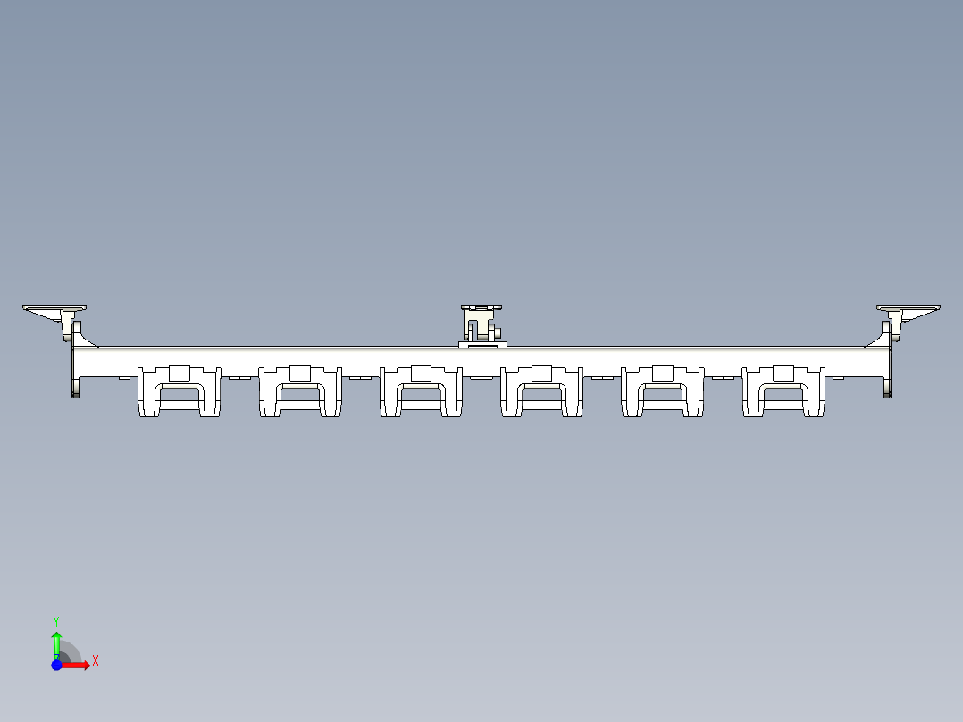 基恩士SJ-HS084_kc图纸模型前视图
