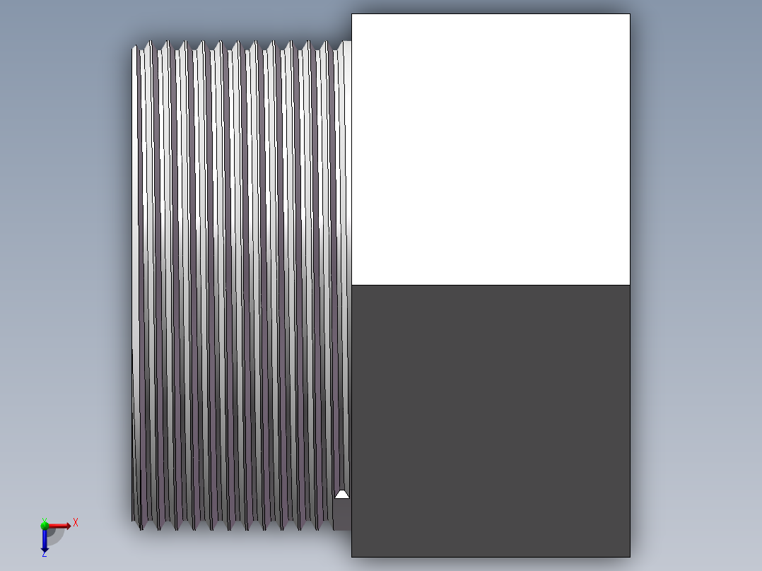 转接头-内外丝等径 DN50俯视图