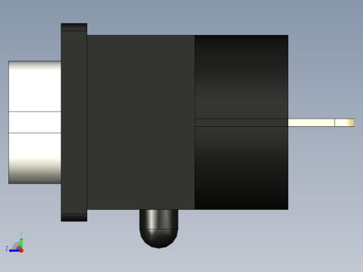 USB C 型插座面板安装右视缩略图