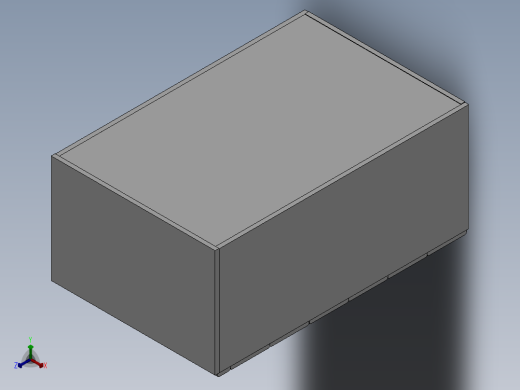 晾衣架正等轴测缩略图