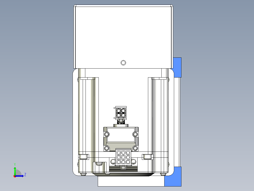 威洛博LB.GB同步带传动--欧规系列GB8-L96-S3000-BR-P75左视图