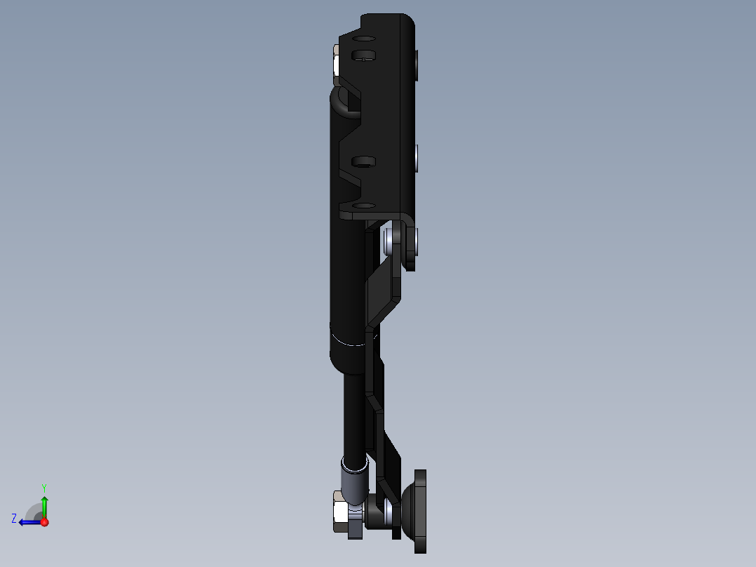 沙发转换机构(1)右视图
