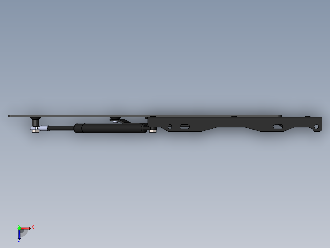 沙发转换机构(1)俯视图