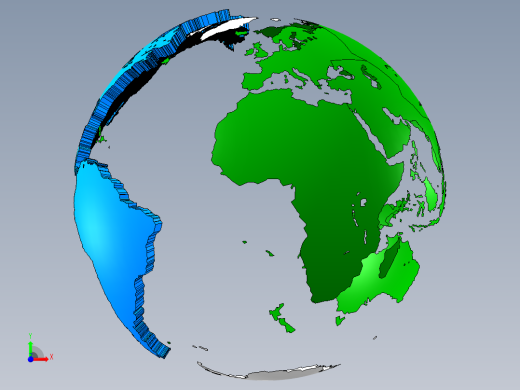 地球仪8前视缩略图