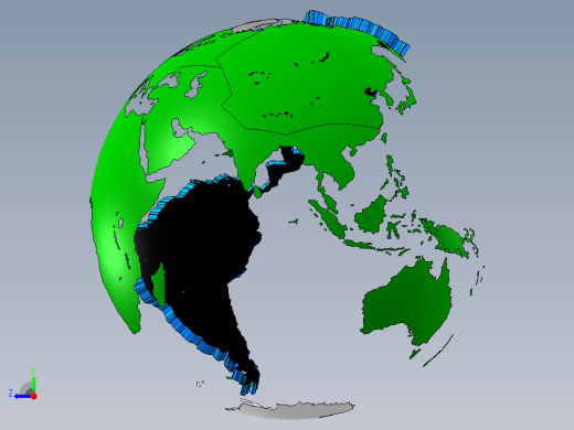地球仪8右视缩略图