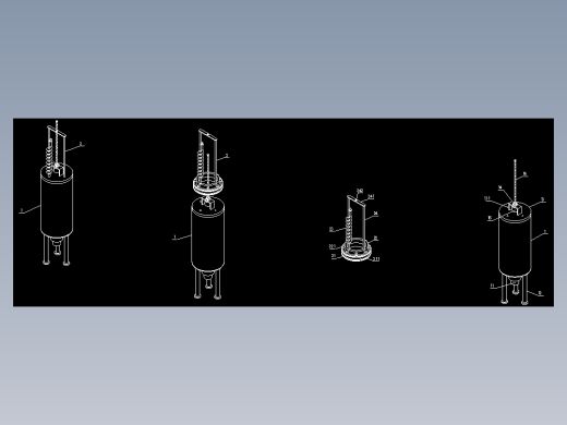 一种便于清理的精馏塔