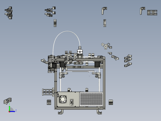 voron egacy打印机左视缩略图