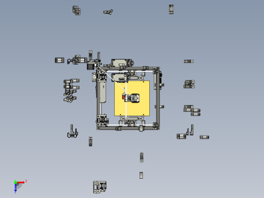 voron egacy打印机俯视缩略图